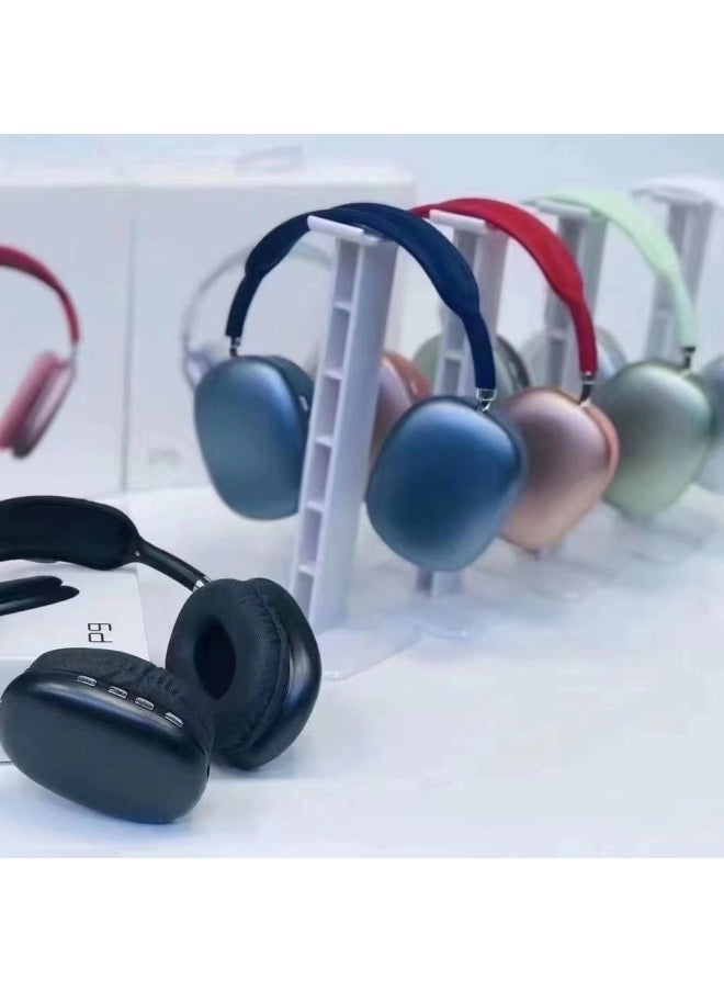 Generic - Explosions P9 Bluetooth Headset Headset Mobile Phone Subwoofer Wireless Sports Game Universal Wireless Headset-Color:Red - Image 1