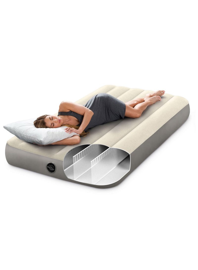 INTEX Twin Dura-Beam Series Single-High Airbed-75x39x10inch - Image 1