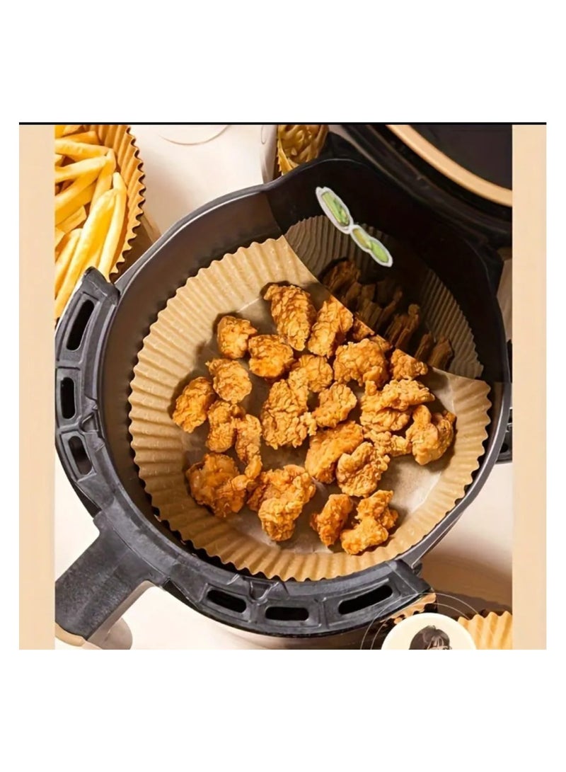 إل ديس ١٠٠ قطعة من ورق القلي للاستخدام مرة واحدة – مقاوم للزيت وغير لاصق، مناسب للخبز، القلي، التسخين في الميكروويف والطهي - Image 3