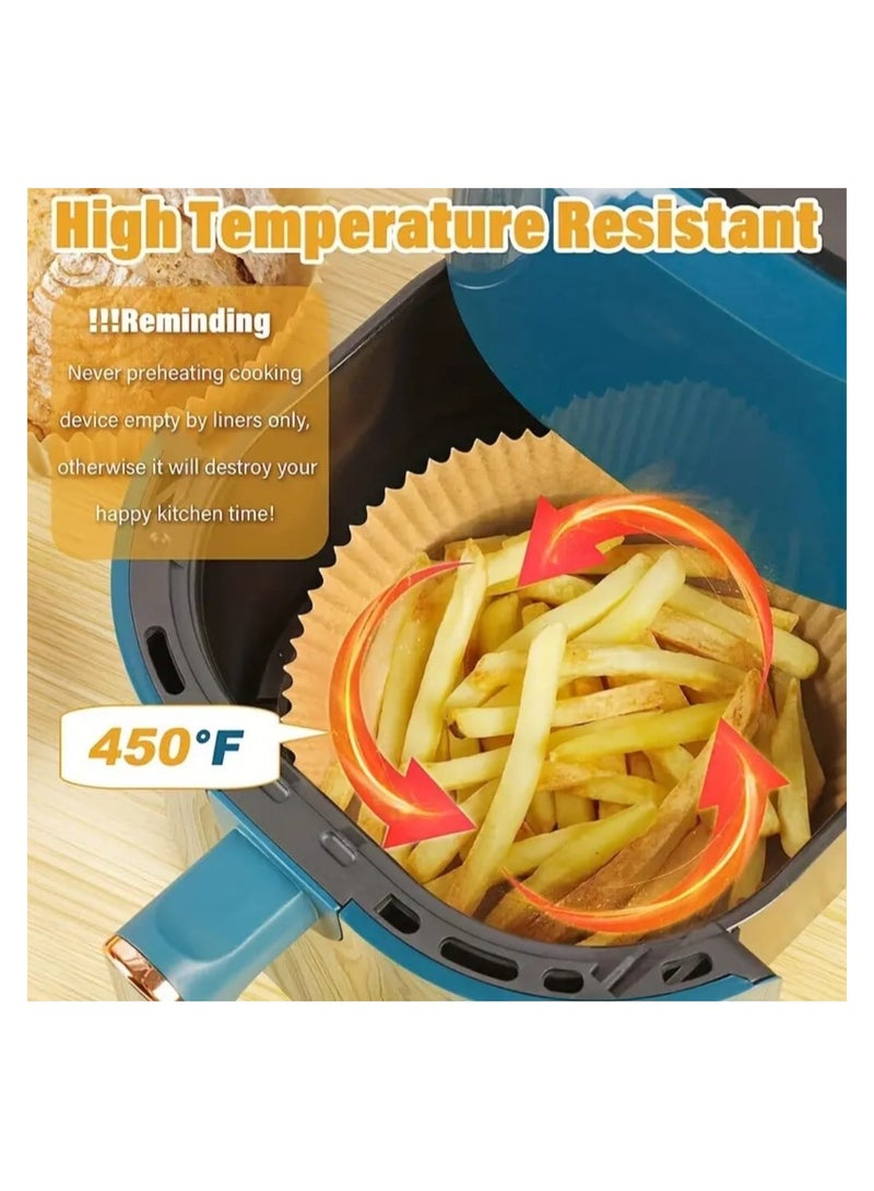 إل ديس ١٠٠ قطعة من ورق القلي للاستخدام مرة واحدة – مقاوم للزيت وغير لاصق، مناسب للخبز، القلي، التسخين في الميكروويف والطهي - Image 5