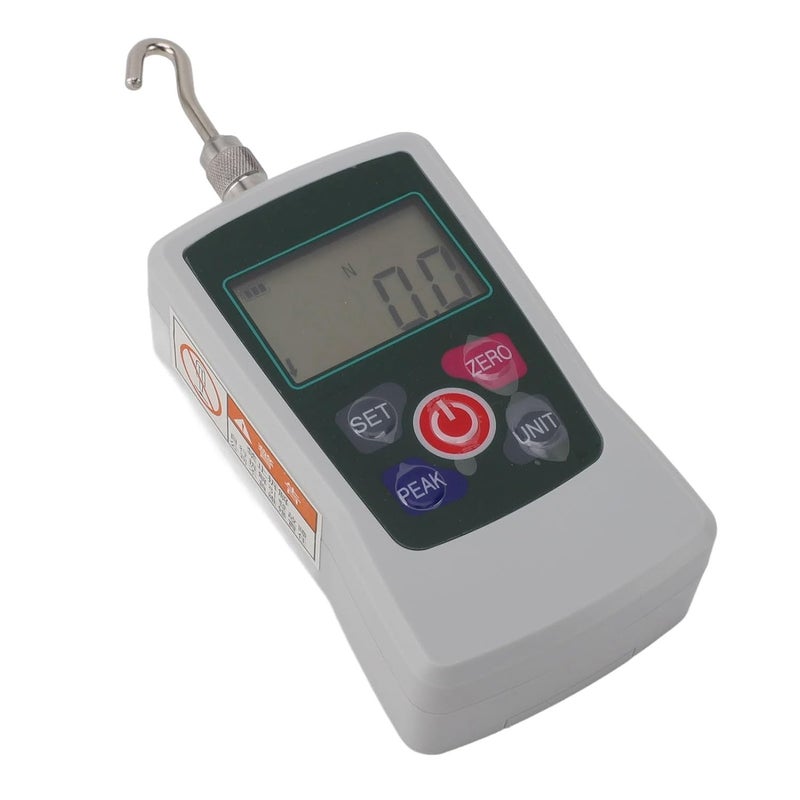 Digital Force Gauge Mini Push Pull Tester 20N 200N Aluminum Alloy Compact - Image 4