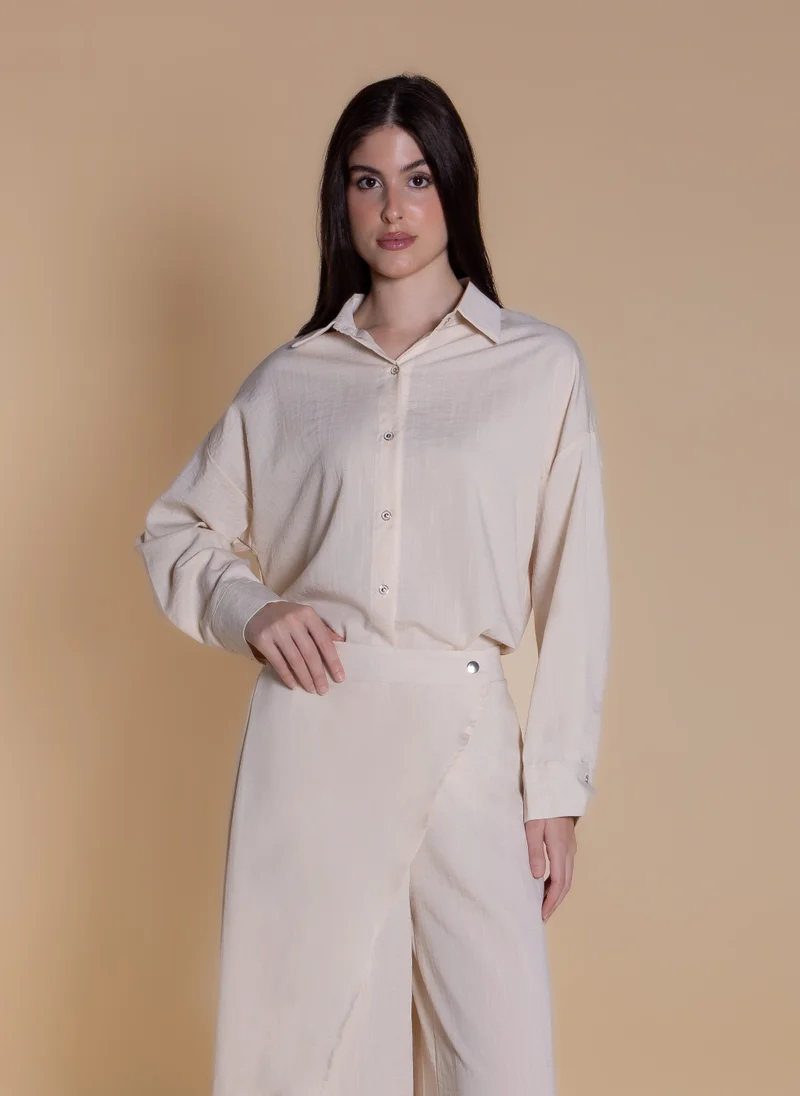 شايبس DETAILED FLOWY SHIRT SET