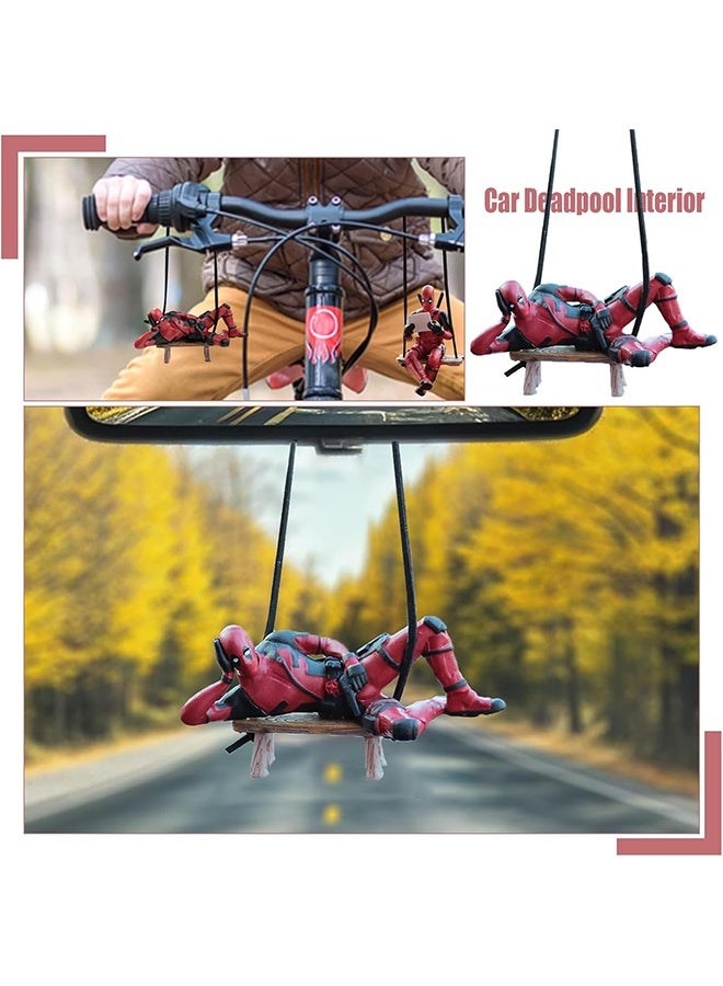 ملحقات صغيرة للسيارة تزيين السيارات مرآة مرآة ملحقات مرآة مرآة مرآة مرآة مخصصة للسيارة عرض المرآة قلادة مرآة للسيارة الداخلية للسيارة - Image 4