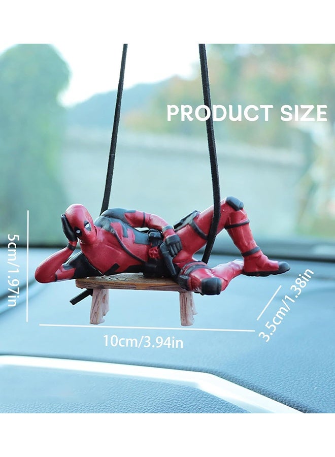 ملحقات صغيرة للسيارة تزيين السيارات مرآة مرآة ملحقات مرآة مرآة مرآة مرآة مخصصة للسيارة عرض المرآة قلادة مرآة للسيارة الداخلية للسيارة - Image 2