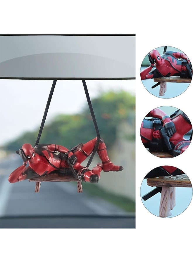 ملحقات صغيرة للسيارة تزيين السيارات مرآة مرآة ملحقات مرآة مرآة مرآة مرآة مخصصة للسيارة عرض المرآة قلادة مرآة للسيارة الداخلية للسيارة - Image 5