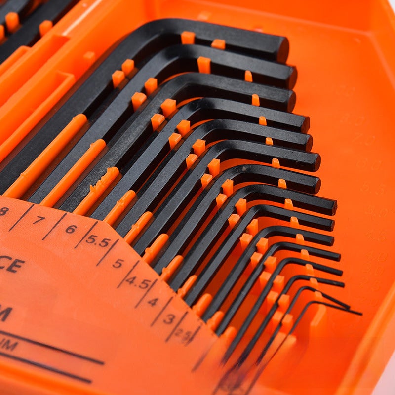 Hot 30pc Allen Wrench Set Metric English Flat Head L Type Allen Wrench(2085) - Image 5