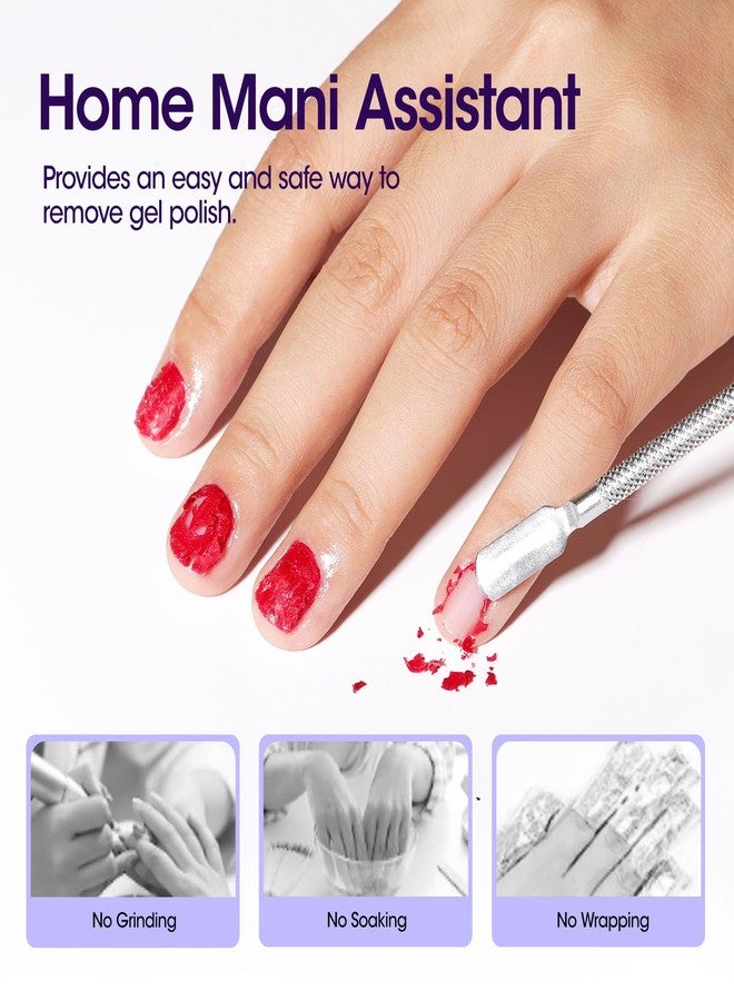Gellen Gel Nail Polish Remover Kit, Gel Polish Remover with Liquid Latex for Nails, Quick & Easy Remover for Nails in 3-5 mins, No Need Soaking Or Wrapping - Image 4