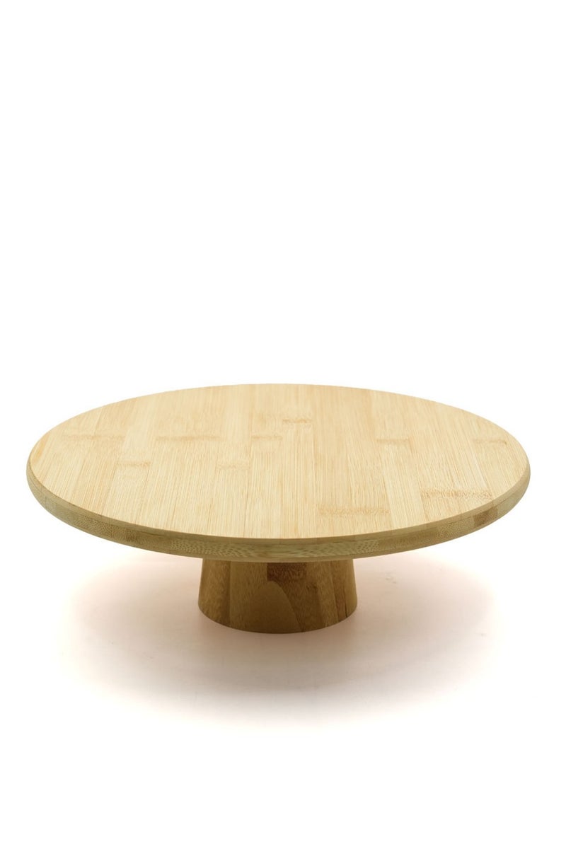 بيرام صينية تقديم دائرية من بامبو Beram بقطر 30 سم – مثالية لطاولة الطعام، لوحة الجبن، صينية مقبلات، تقديم الشاركوتيري، الحفلات، المطبخ، عرض الحلويات، الفواكه والبيتزا – صديقة للبيئة - Image 1