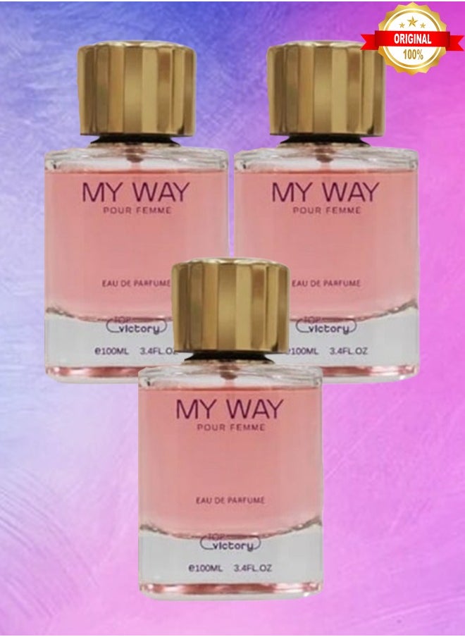 توب فاكتوري 3 قطع عطر ماي واي 100 مل  - Image 1