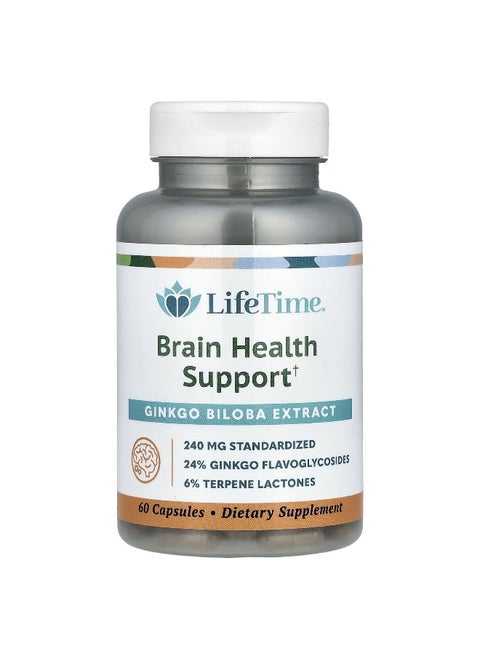 LifeTime Vitamins, Brain Health Support, 60 Capsules