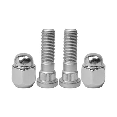 Mysttoo 4PCS M12x1.25 Wheel Lug Stud Nut Set Compatible with Nissan Rogue Altima Frontier Murano Pathfinder 200SX 350Z Maxima GT-R Cube Infiniti G20 M35 G35 M45 Q45 611-114 40224ZN50A - Image 1