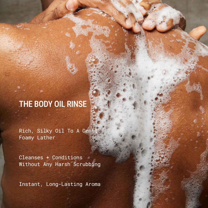 JUNO & Co. Body Oil Rinse, Shower Oil with with Rice Bran, Meadowfoam Seed & Calendula, Hydrating, Balancing & Skin-Softening Body Wash for Women/Men 9.13 fl oz - Image 2