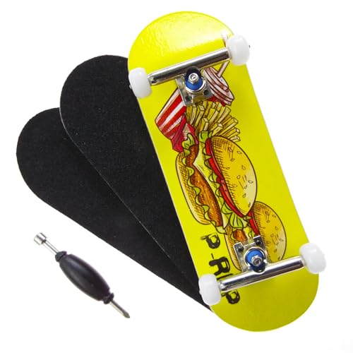 PREP V2 Performance Complete Wooden Fingerboard 32mm Skull - Image 1