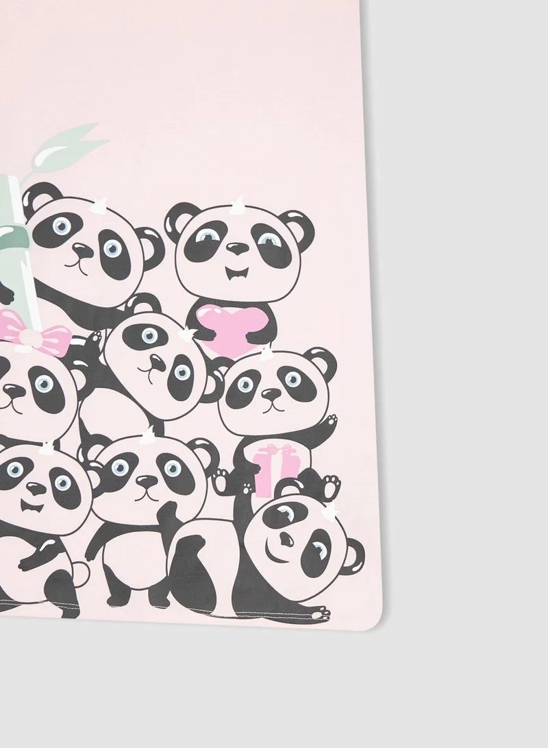 DeFacto Kids Pandas Print Pyjama Dress