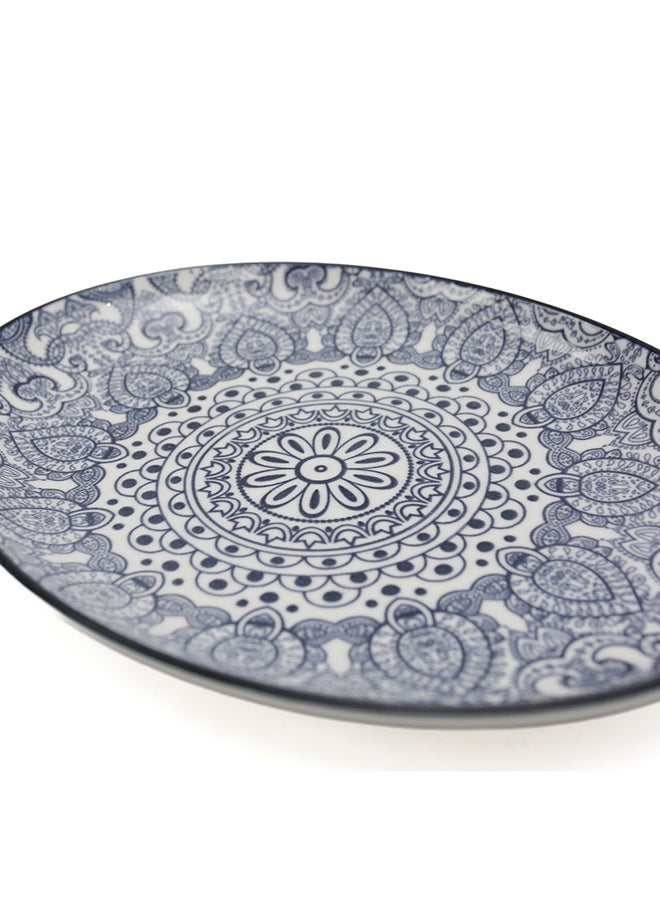 Akdc Che Brucia Oval Plate 10" A Graceful And Versatile Piece That Effortlessly Complements Your Dining Aesthetic With Its Stylish Design And Generous Size - Image 3