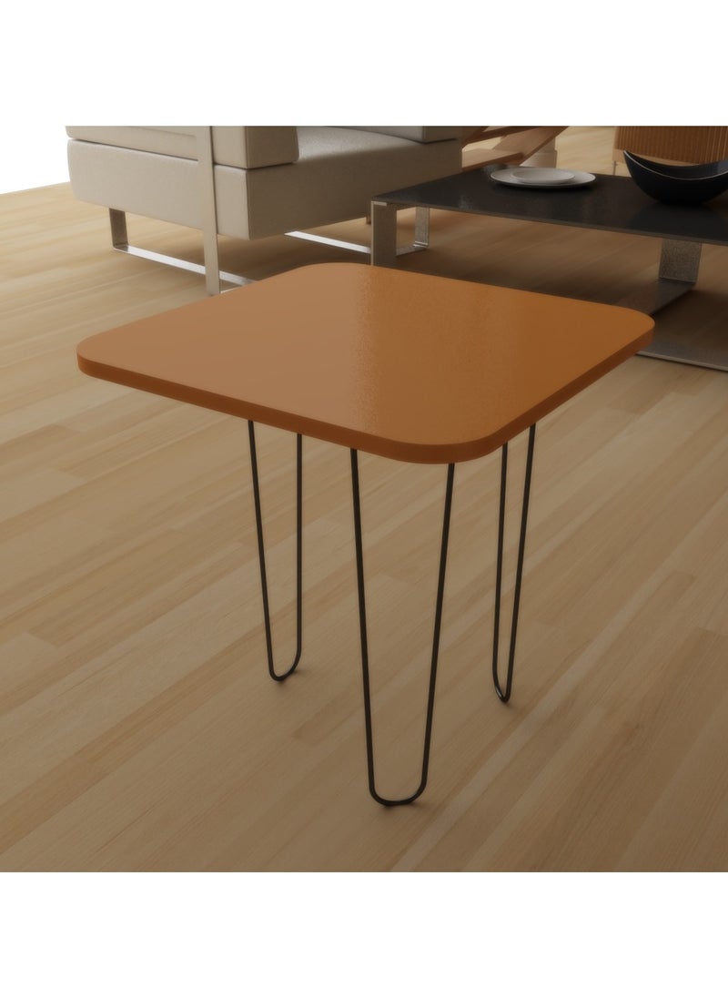 Generic Momentum Modern Side table, Metal legs, PVC surface, 50 CM.  - Image 2