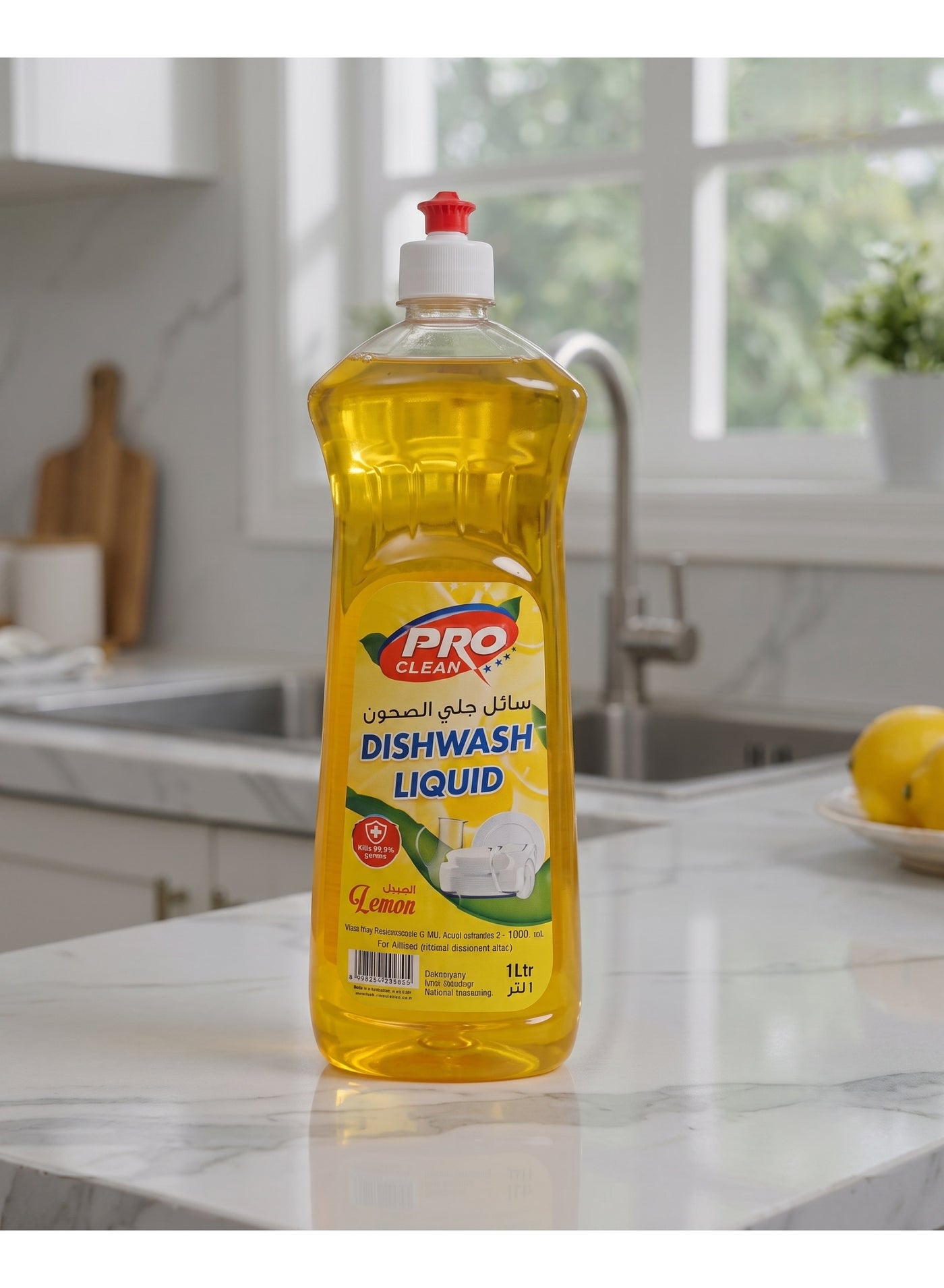 PROCLEAN Pro Clean Antibacterial Dish Wash with Lemon - 1000ml