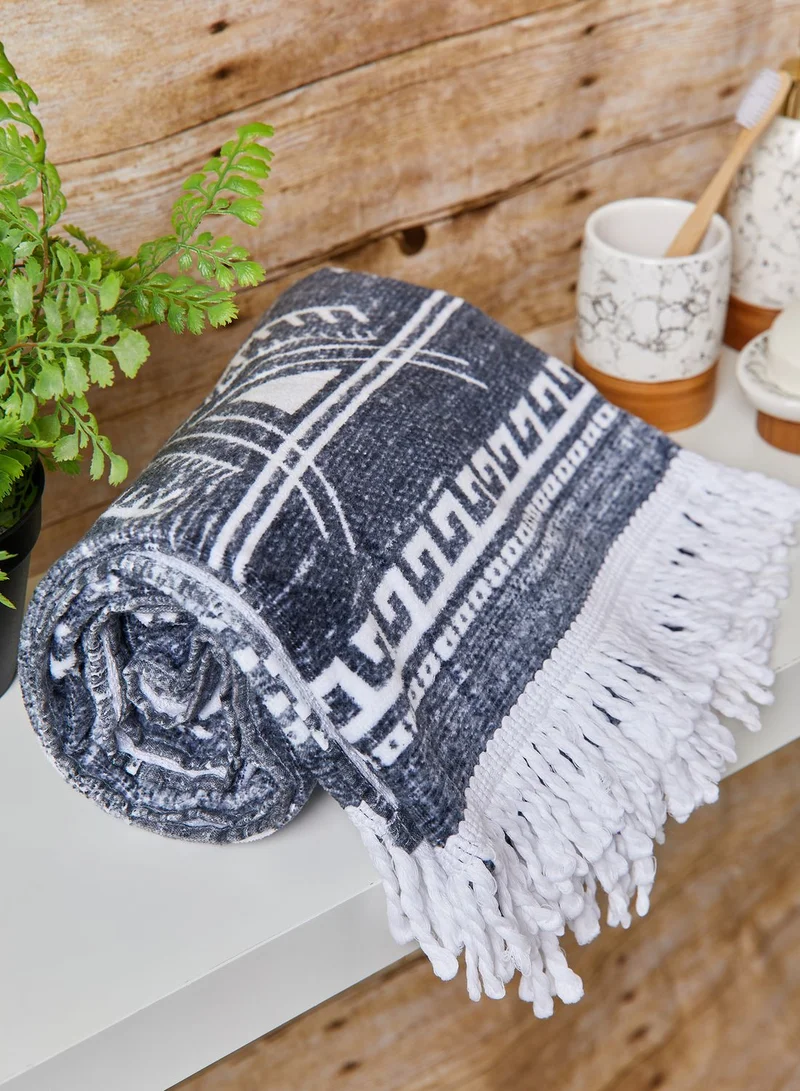 Rubi Aztec Printed Rectangle Beach Towel
