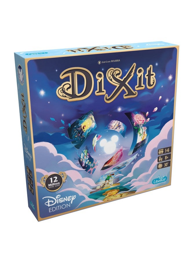 ليبيلود لعبة Dixit Disney Edition للوحة رواية القصص، لعبة ممتعة عائلية ليلية، لعب إبداعي للأعمار من 8+ 3 6 لاعبين، وقت لعب لمدة 30 دقيقة من Libellud - Image 1