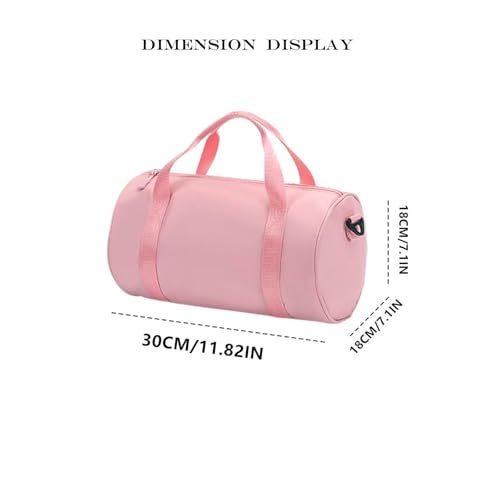 SEHXIM Cute Ballet Dance Bag Small Duffle Bag for Girls Waterproof Ballet Bags for Girl Light Purple - Image 3