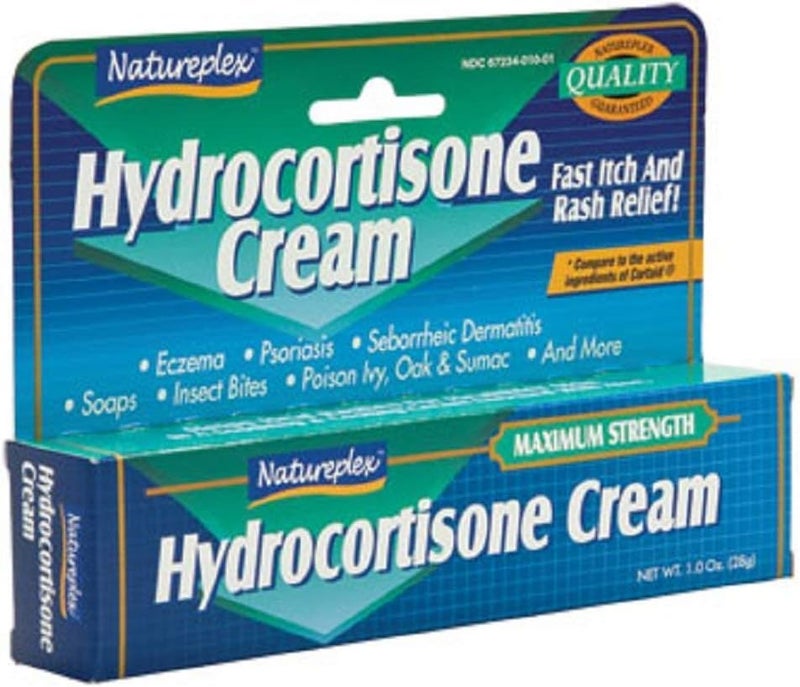 Hydrocortisone 1% Cream, 1 oz, 6 Tube Pack
