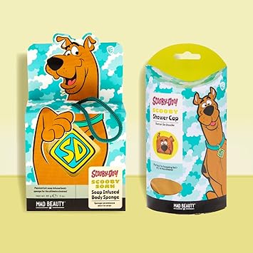 Mad Beauty ScoobyDoo Soap Infused Body Sponge Mad Beauty Passionfruit Relax Fun Nostalgic Cartoon Skincare Gift for Adults - Image 3