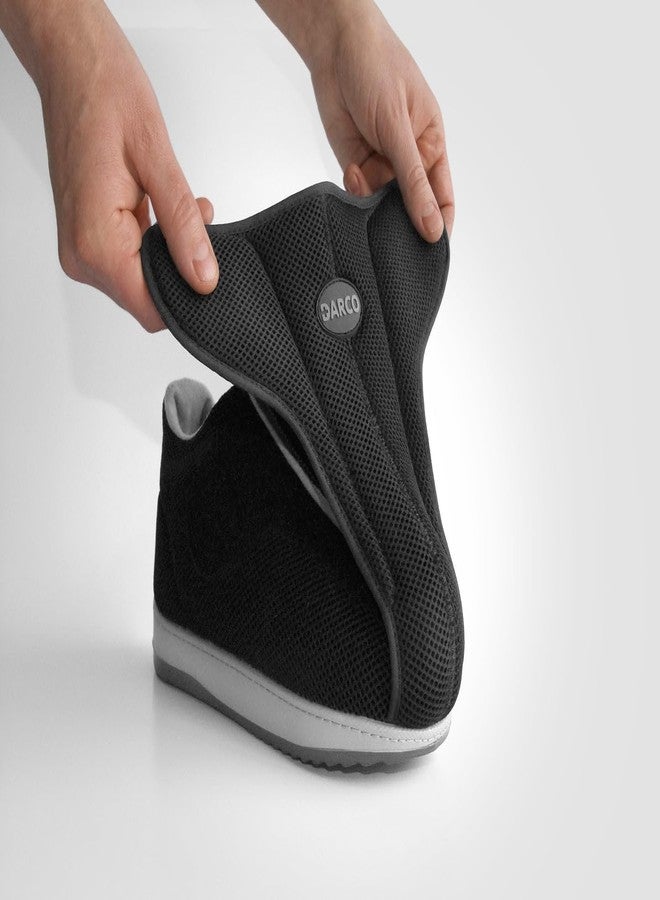 Darco AllRound All-in-One Healing Shoe - NHS Supplied Protective Medical Shoe for Ultimate Comfort - #1 for Post-Op Recovery, Wound Care & Arthritis - Left or Right Foot - Unisex - Black - XL - Image 2