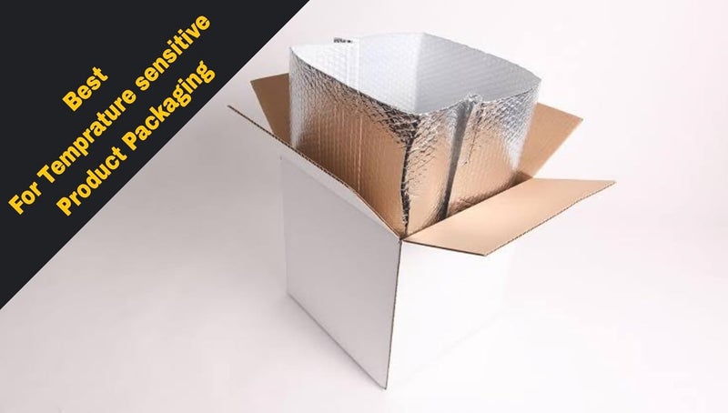STYLE.LAB Heat Reflective Aluminium Foil Air Bubble Insulation Sheet, 8MM Thick, 360 GSM, Thermal & Sound Insulation, Energy Efficient Barrier for Home/Roof/Walls, 24" x10' Roll, Pack of 1 - Image 4