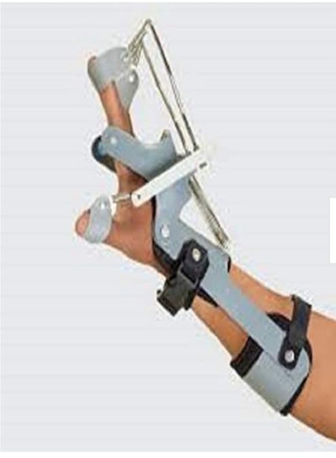 Dynamic Cock Up Splint with Finger Extension Assist, (Both hand) (Size 1)- small & medium (For Wrist Circumference of 14-18 cm) - Image 1