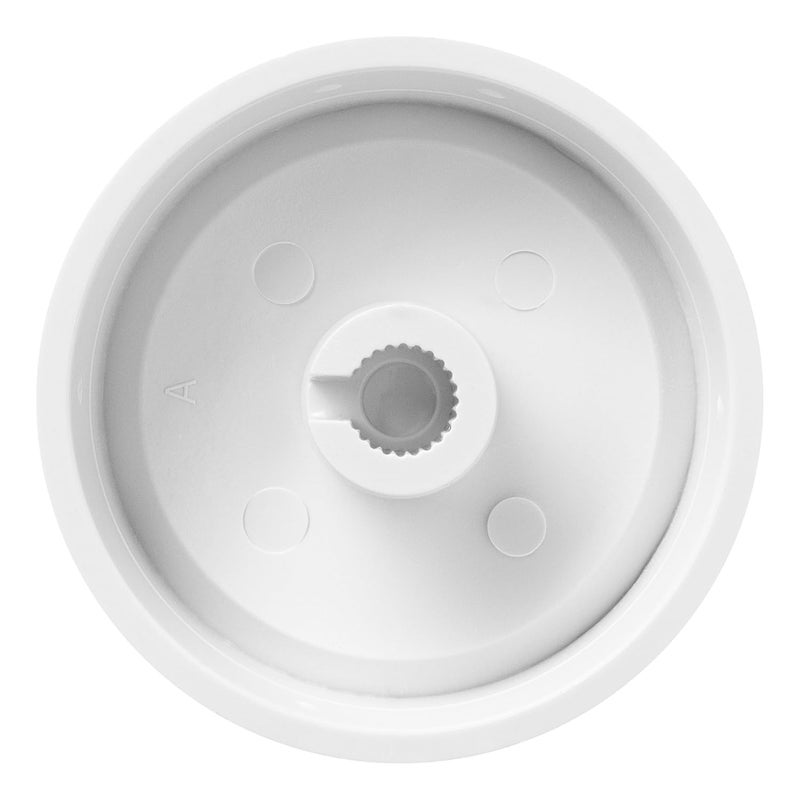 Lutron Rotary Dimmer Replacement Knob, RK-WH, White - 1 Count - Image 3