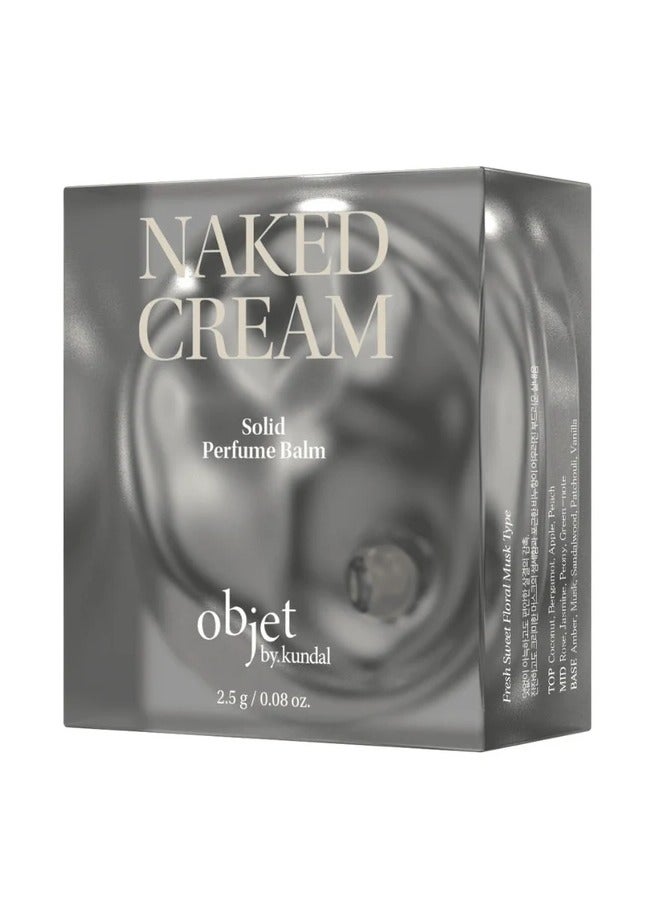 SOLID PERFUME BALM NAKED CREAM 2.5gm