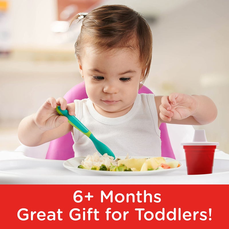 GAMAGO Party Time Baby Sippy Cup - Adorably Cute Learner Sippy Cup for Babies, Toddlers and Kids - 6+ Months Old - Holds 7 Ounces - BPA-Free - Food-Safe - Spill Proof - Easy to Clean - Image 3