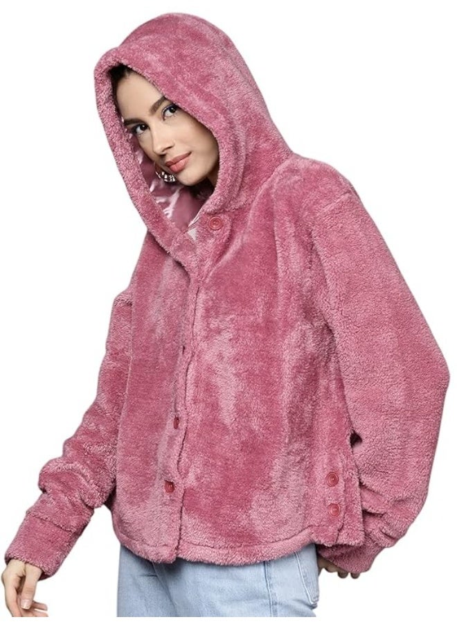 Sassafras Women Jacket ,Pink L - Image 1