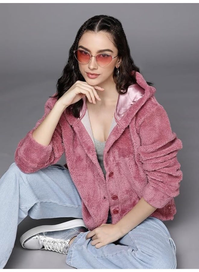 Sassafras Women Jacket ,Pink L - Image 2
