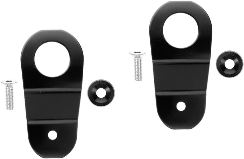 2 Pcs Car Radiator Mount Bracket Support Stay Replacement Kit - Image 1