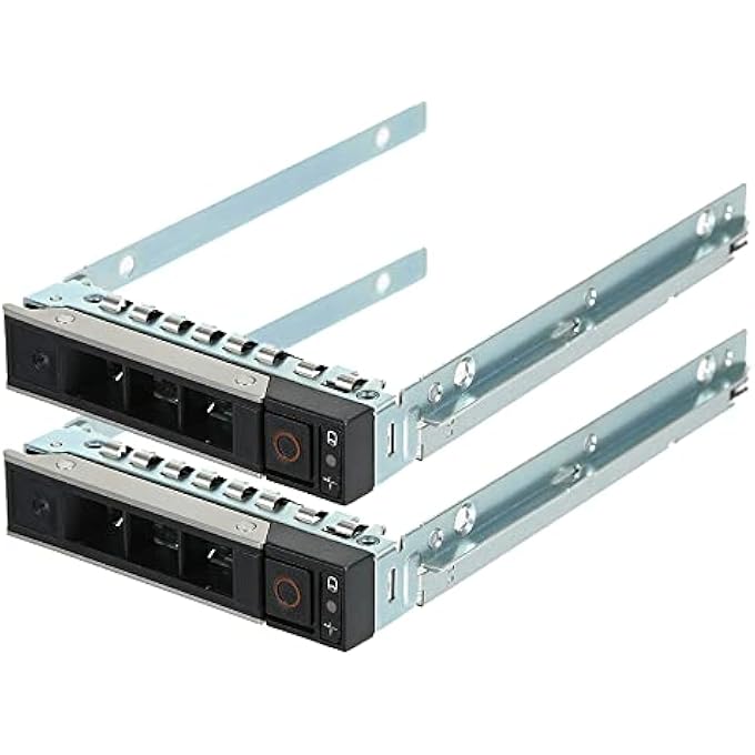 rayihni مجموعة من 2، حاوية قرص صلب SAS SATA بحجم 2.5" لجهاز ديل جين 14 باور إيدج سيرفر R640 R740 R740XD R940 SFF DXD9H - Image 2