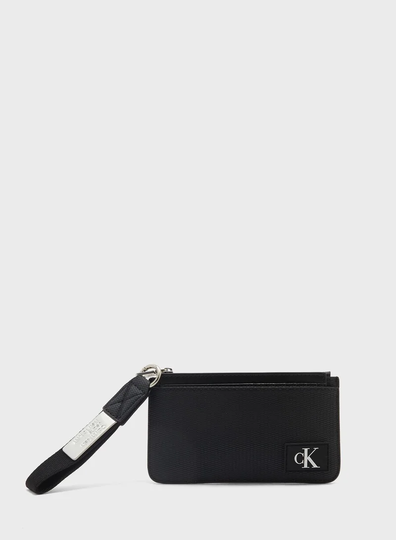 CALVIN KLEIN Tagged Coin Purse+Det Cardholder