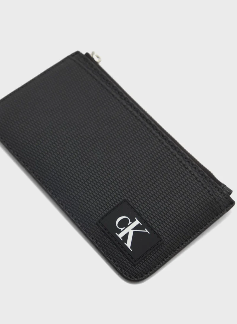CALVIN KLEIN Tagged Coin Purse+Det Cardholder