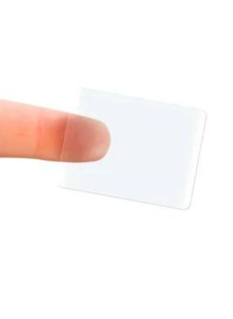 Terabyte - B21 Label Maker Clear Tape 40x30 cm Adapted Sticker Labels Print Paper Shipping Address Labeling Tape Replacement Glossy Waterproof Oilproof Tear-Proof - Transparent - Image 1