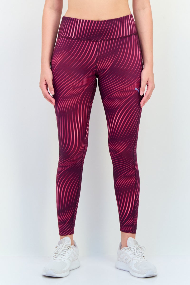 PUMA Women Sportswear Fit Training Leggings, Purple - Image 1