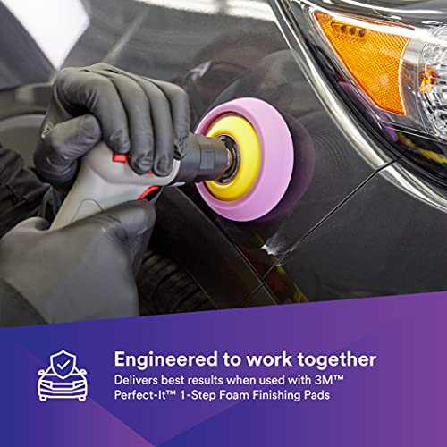 3M Perfect It 1 Step Finishing Material, 33039, for Paint Finishing Cars, Trucks, and Other Painted Surfaces, 32 fl oz, 6/Case, Purple - Image 3