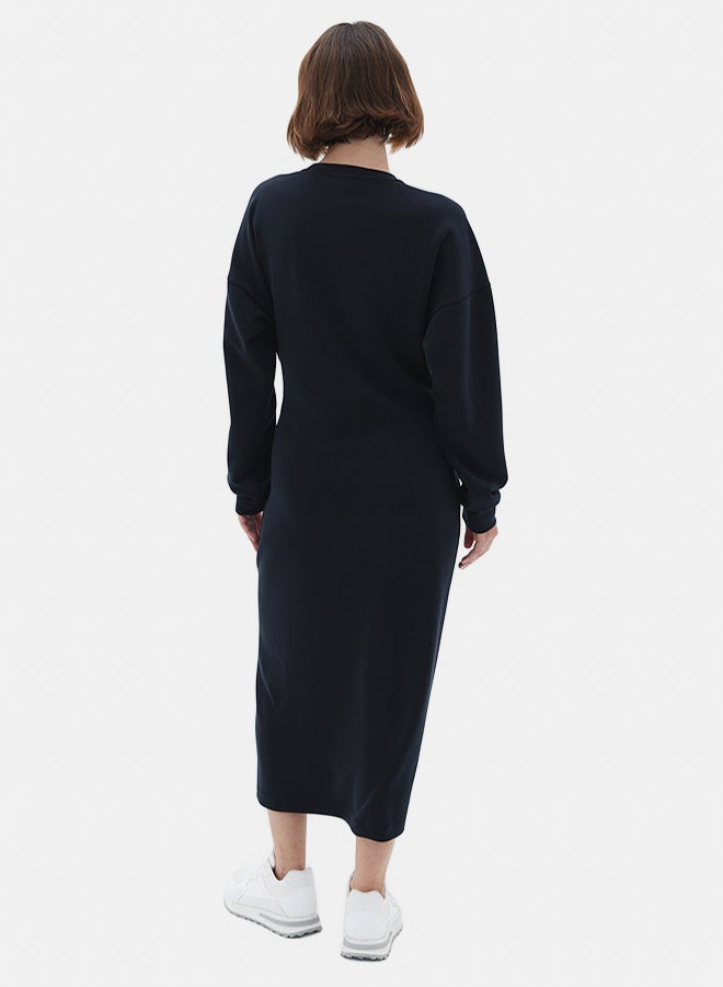 OXXO Long Sleeve Knitted Midi Dress  - Image 4