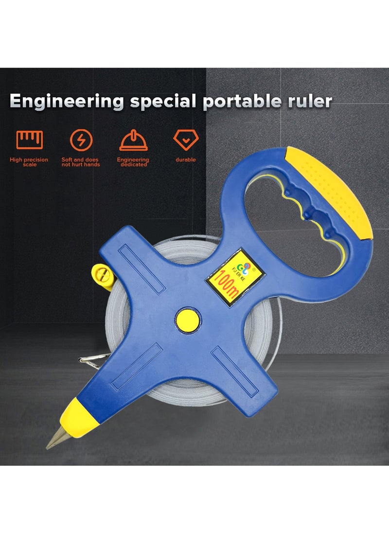 Generic - Precision Long Range Measure Tape 100M Measuring Tape For Industrial And Construction Use - Image 1