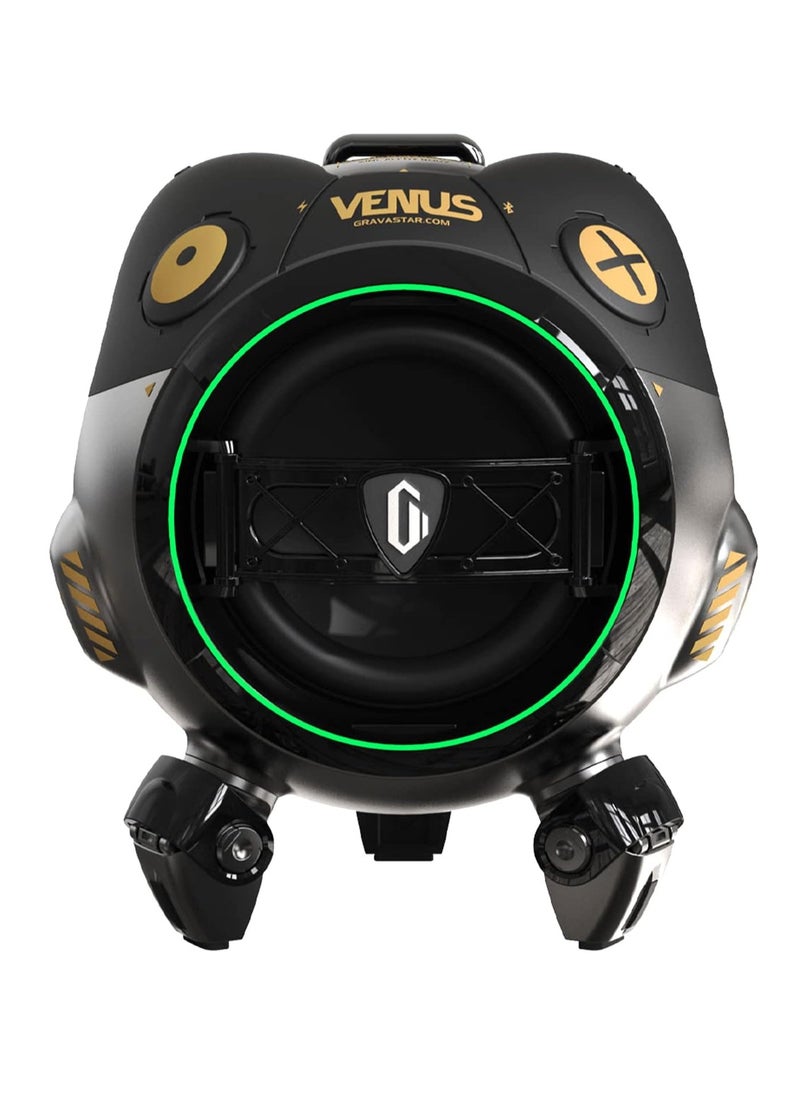 Gravastar - Gravastar G2 Venus Wireless Bluetooth 5.0 Speaker – Green - Image 1