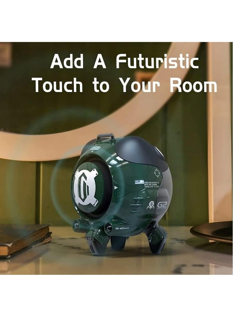 Gravastar - Gravastar G2 Venus Wireless Bluetooth 5.0 Speaker – Green - Image 1
