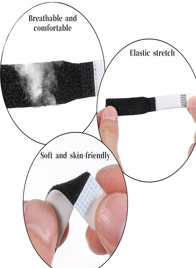 Alrhso Buddy Tape Finger Straps, 12 Pcs Finger Buddy Straps with Liner, Hook and Loop Fingers Splint for Fingers Toe Support - Image 4