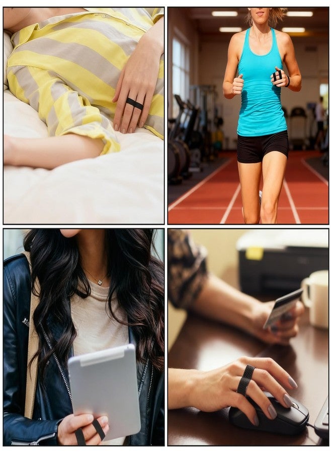 Alrhso Buddy Tape Finger Straps, 12 Pcs Finger Buddy Straps with Liner, Hook and Loop Fingers Splint for Fingers Toe Support - Image 5
