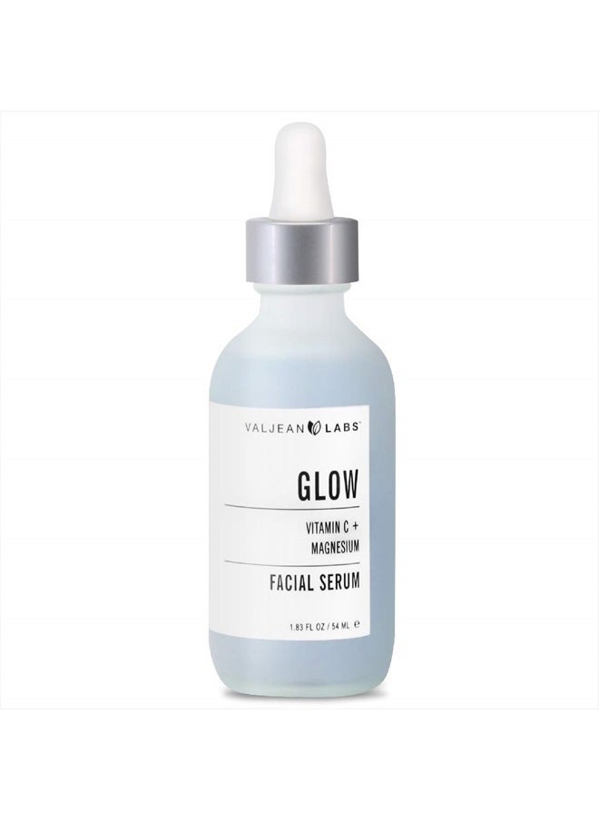 Valjean Labs Facial Serum, Glow | Vitamin C + Magnesium | Helps to Brighten and Clear Skin, Even Tone and Prevent Wrinkles | Paraben Free, Cruelty Free, Made in USA (1.83 oz) - pzsku/Z11DF01F9A8C575E9293CZ/45/_/1741169841/a8ab43ad-566c-4d12-b9a2-1fa71cdaf1e1