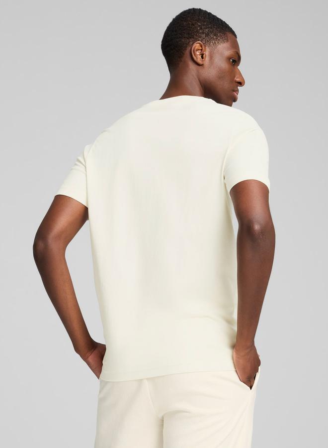 PUMA Solid Regular Fit T-Shirt with Patch Detail - Image 3