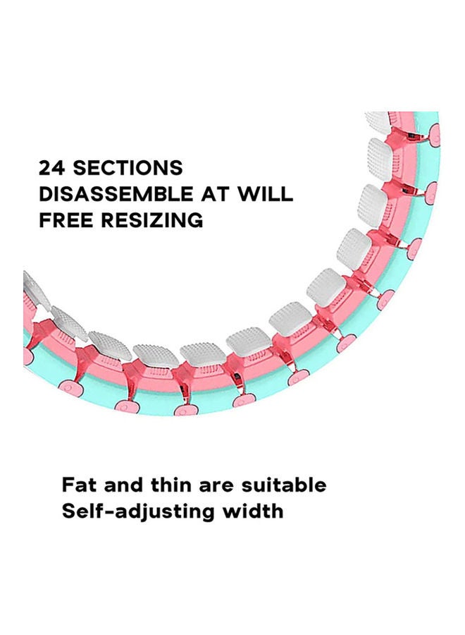 Arabest 24-Section Adjustable Smart Hula Hoop with Soft Gravity Ball - Image 4